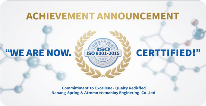 Nanjing Spring & Autumn obtiene la certificación ISO 9001