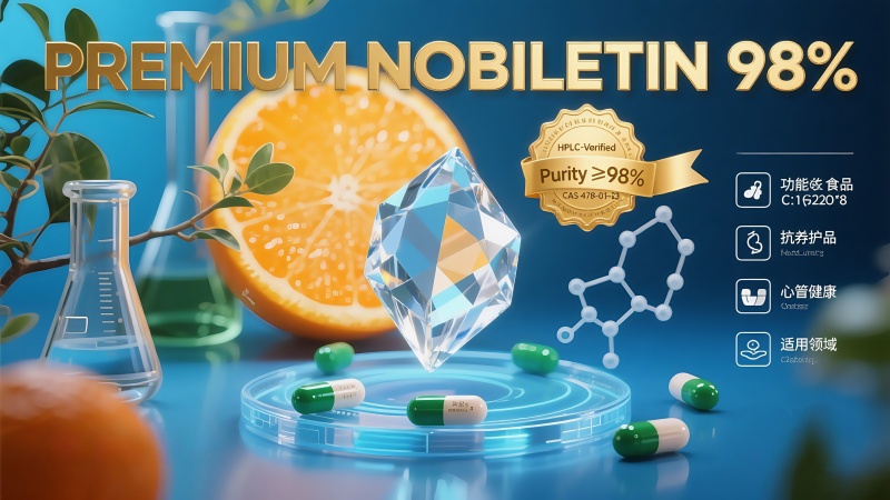 ¡Nuevo lote de Nobiletin al 98% (Nobiletin 98%) listo para envío global!