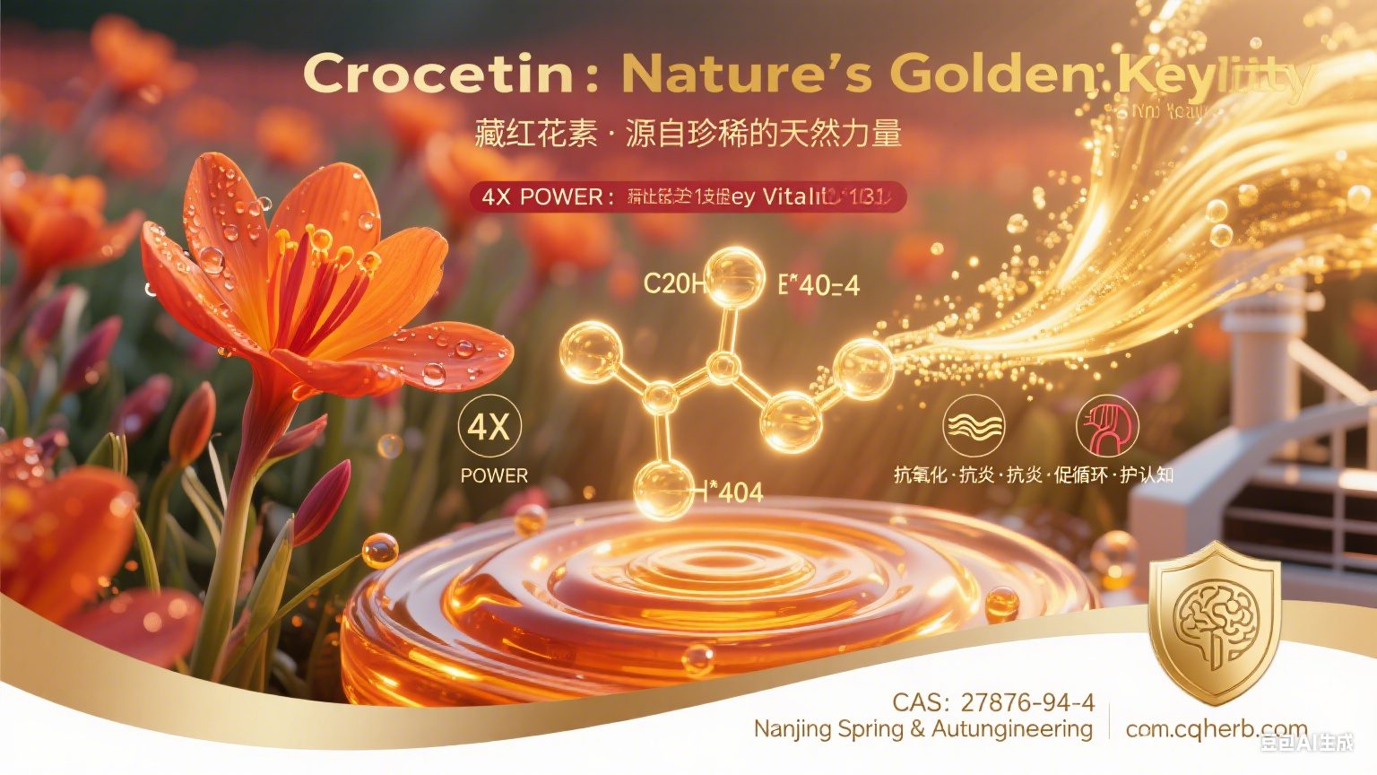 Crocetina: un carotenoide natural con poderosos beneficios para la salud