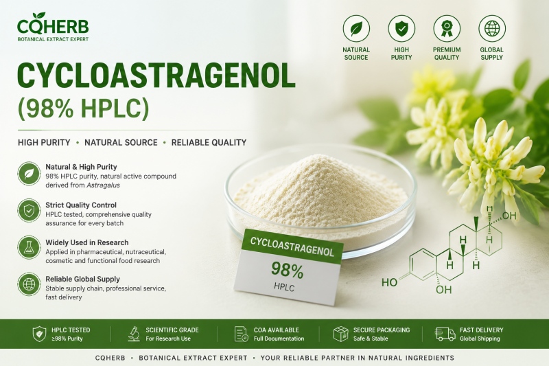Cycloastragenol (98% HPLC) Supplier | Ultimate Guide 2026 | CQHERB